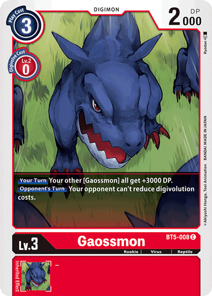 BT5-008 Gaossmon  - Common