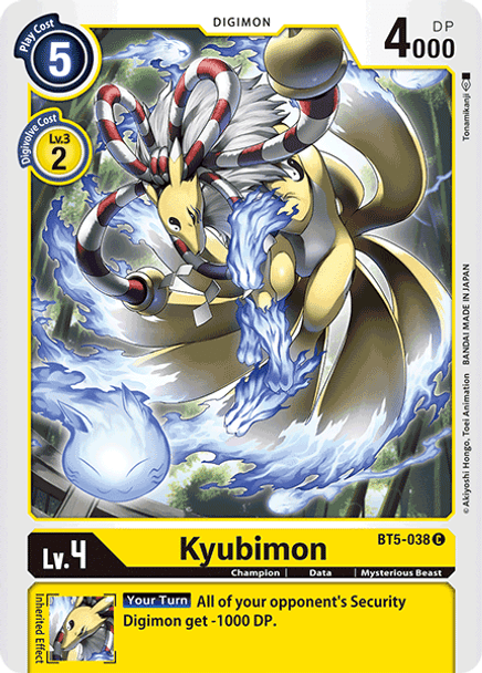 BT5-038 Kyubimon  - Common
