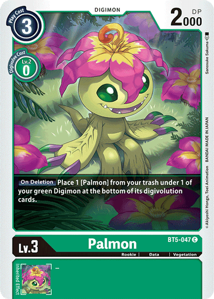 BT5-047 Palmon  - Common