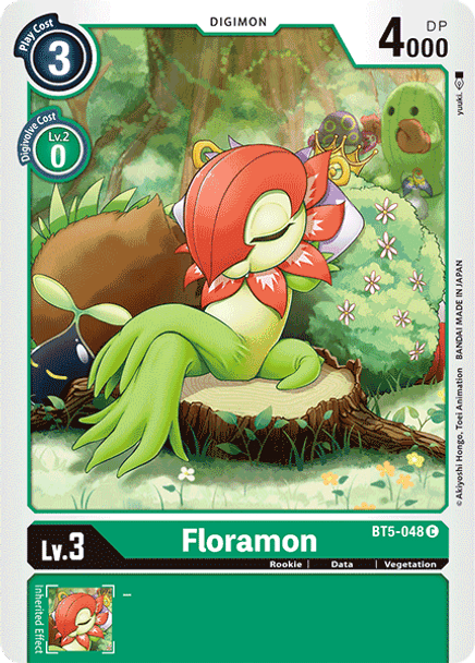 BT5-048 Floramon  - Common