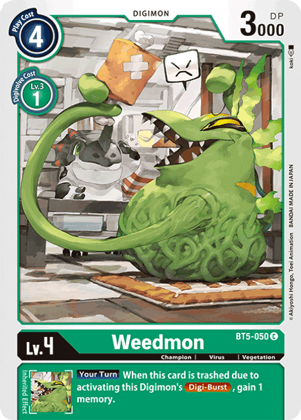 BT5-050 Weedmon  - Common