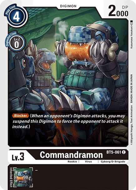 BT5-061 Commandramon  - Common