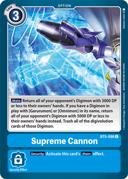 BT5-096 Supreme Cannon  - Common