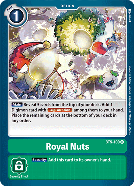 BT5-100 Royal Nuts  - Common