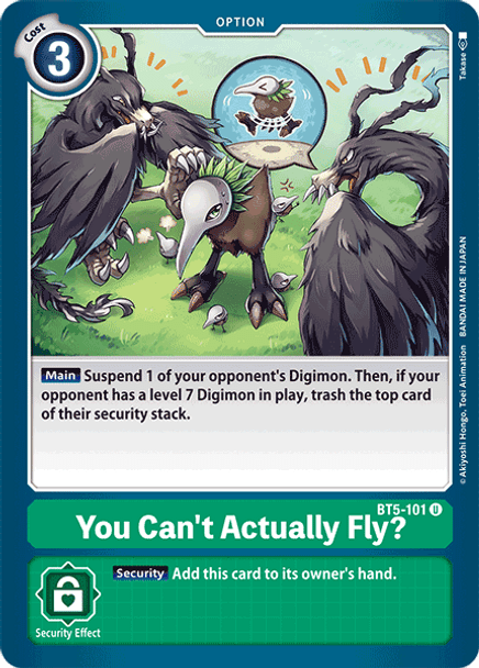 BT5-101 You Can't Actually Fly?  - Uncommon