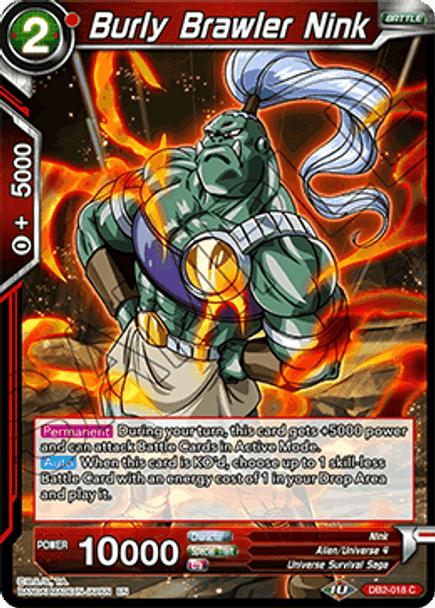 DB2-018 Burly Brawler Nink