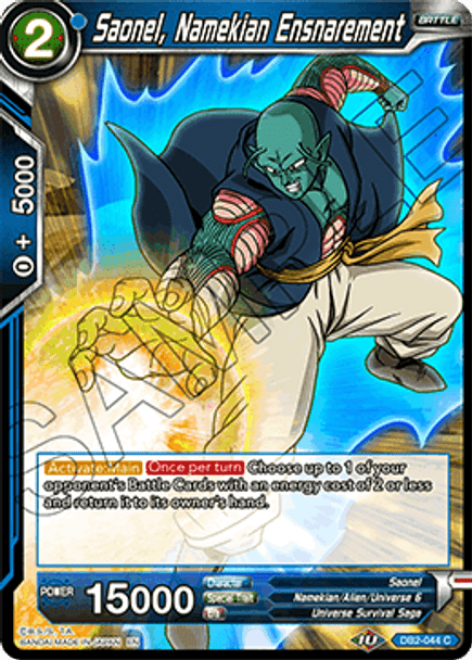 DB2-044 Saonel, Namekian Ensnarement