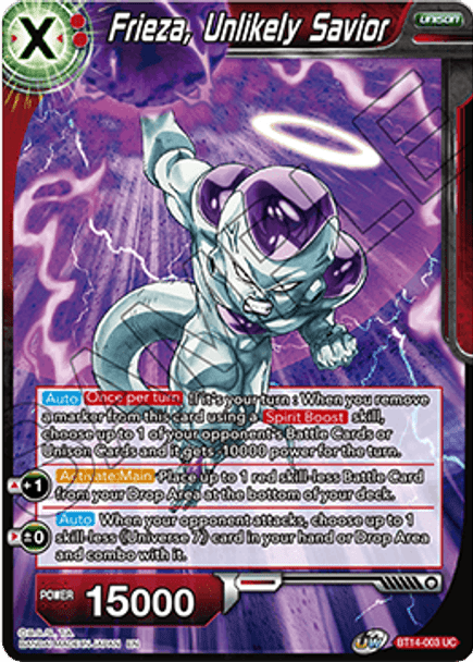 BT14-003 Frieza, Unlikely Savior