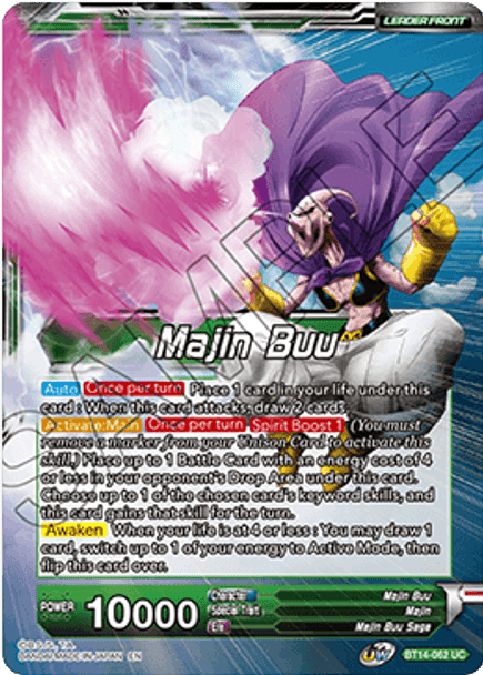 BT14-062 Majin Buu / Majin Buu, Unadulterated Might