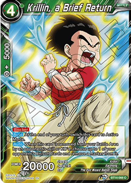 BT14-066 Krillin, a Brief Return