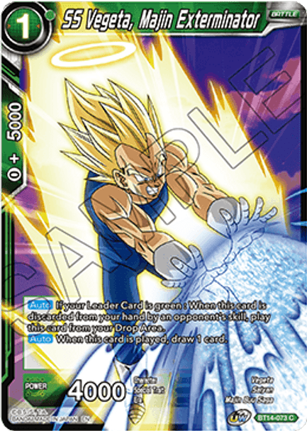 BT14-073 SS Vegeta, Majin Exterminator