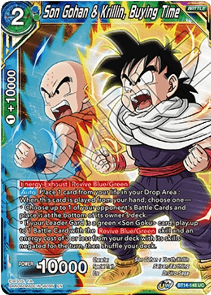 BT14-148 Son Gohan & Krillin, Buying Time