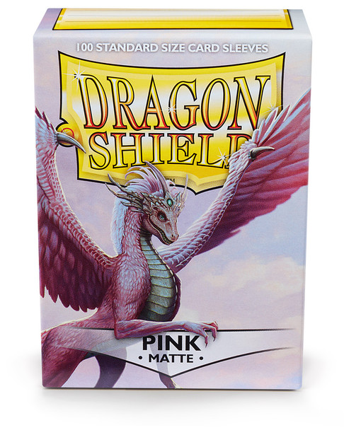 Sleeves - Dragon Shield - Box 100 - Pink MATTE