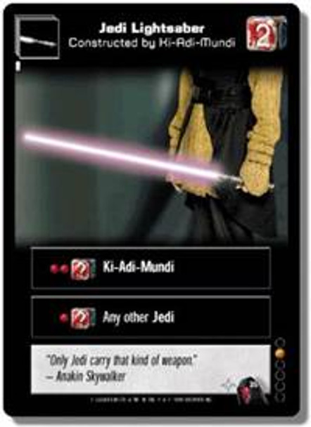 [SWYJ] Jedi Lightsaber, Constructed by Ki-Adi-Mundi