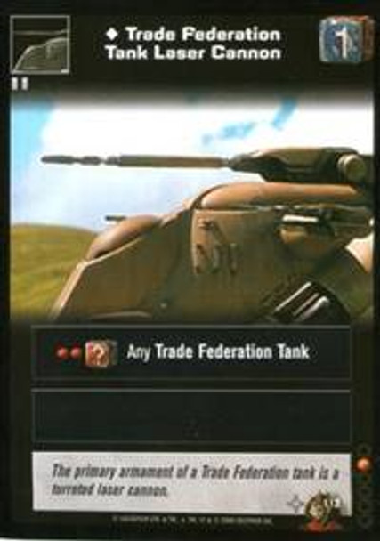 [SWYJ] Trade Federation Tank Laser Cannon #112