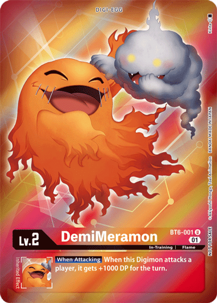 [DIG] BT6-001 - DemiMeramon (Alt Art)