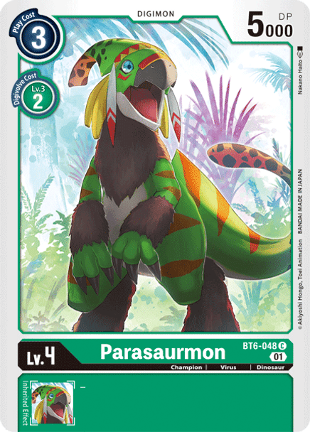 [DIG] BT6-048 - Parasaurmon
