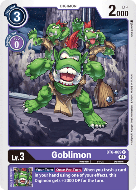 [DIG] BT6-069 - Goblimon