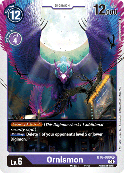 [DIG] BT6-080 - Ornismon