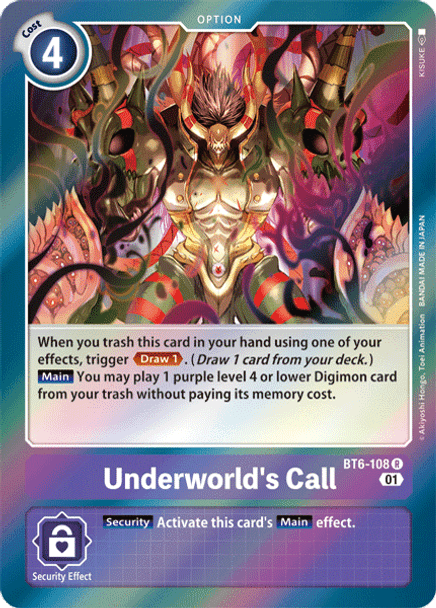 [DIG] BT6-108 - Underworld's Call