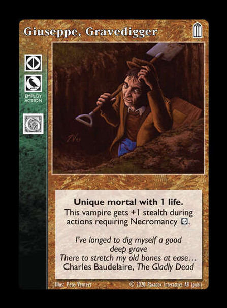 (vtes) Giuseppe, Gravedigger [BCP]