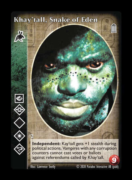 (vtes) Khay'tall, Snake of Eden [BCP]