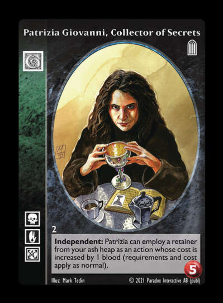 (vtes) Patrizia Giovanni, Collector of Secrets [BCP]