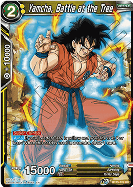 BT15-102 Yamcha, Battle at the Tree