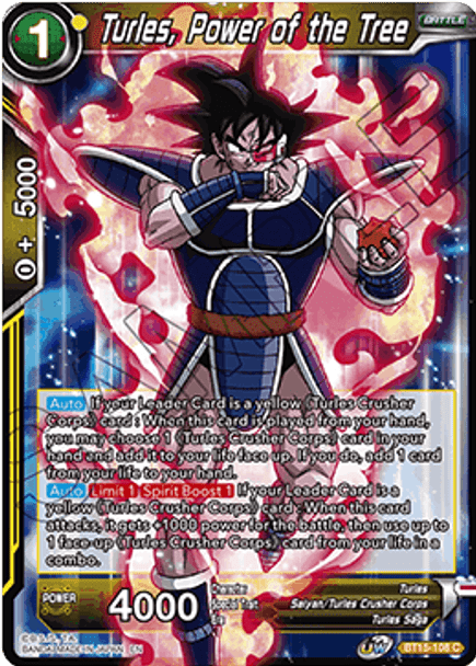 BT15-108 Turles, Power of the Tree - Foil