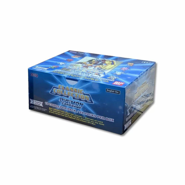 Digimon Card Game Classic Collection (EX01) Booster Display Case