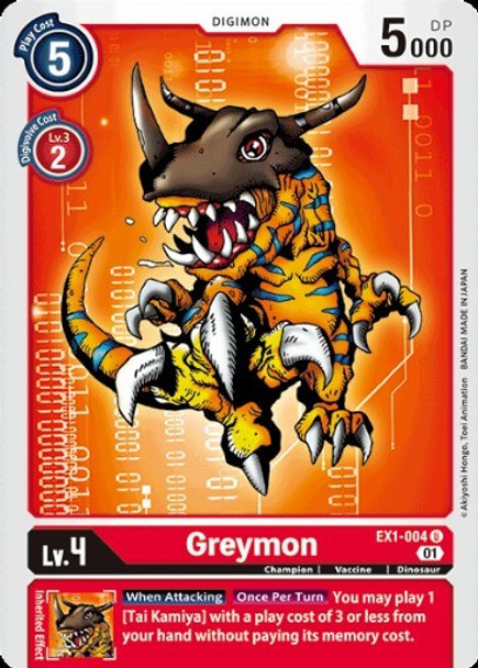 EX1-004 U Greymon - play set (4)