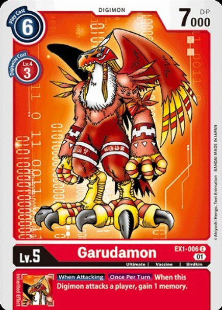 EX1-006 C Garudamon