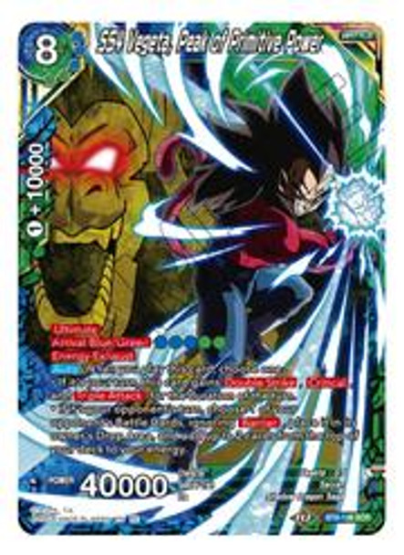 (mb) BT8-136 SCR SS4 Vegeta, Peak of Primitive Power (Foil)