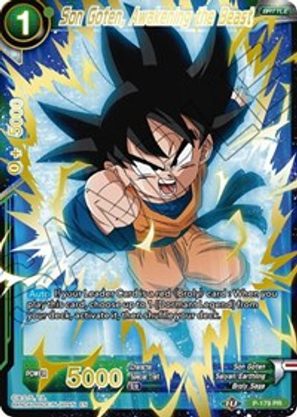 (mb) P-179 PR Son Goten, Awakening the Beast (Gold Foil)