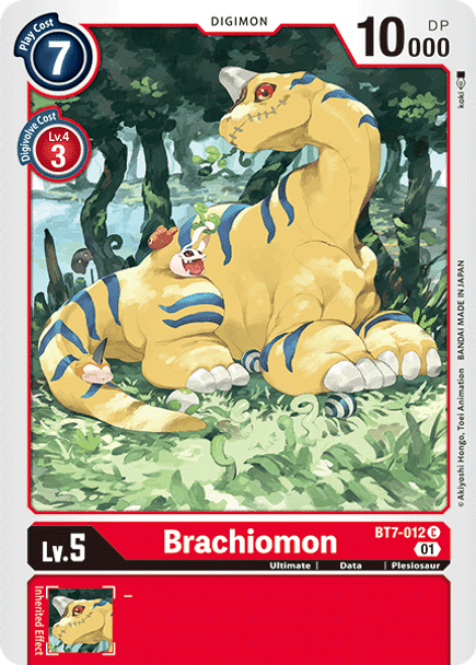 [DIG] BT7-012 Brachiomon - Playset (4)