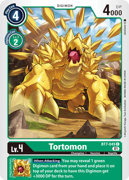 [DIG] BT7-045 Tortomon