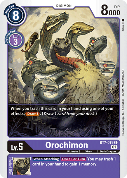 [DIG] BT7-076 Orochimon