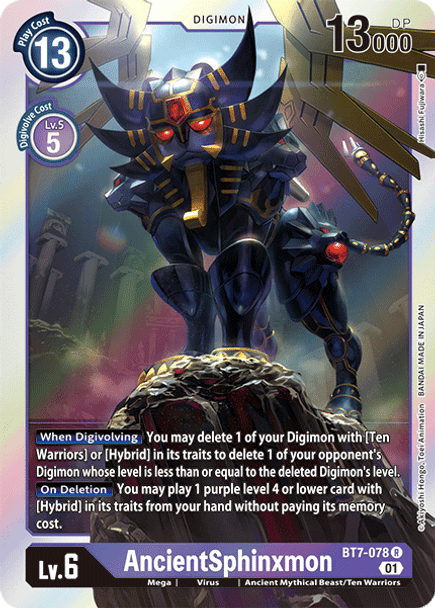 [DIG] BT7-078 AncientSphinxmon