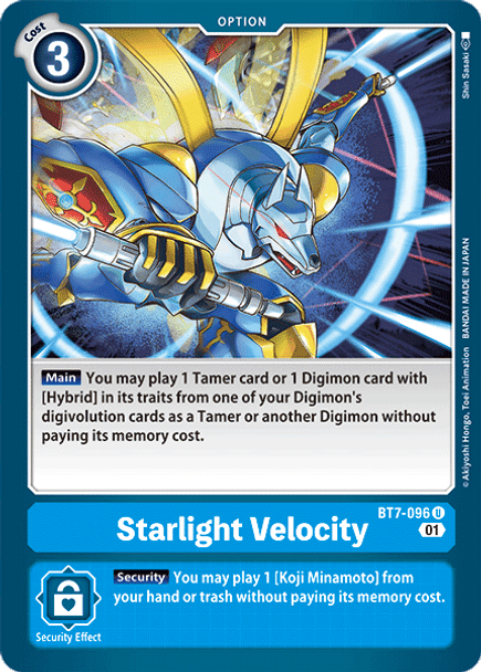 [DIG] BT7-096 Starlight Velocity