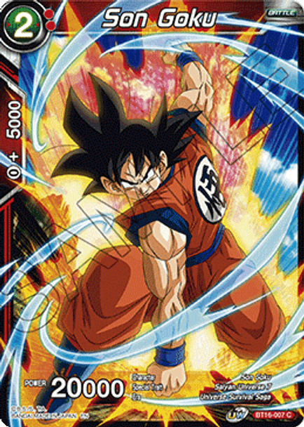 BT16-007 Son Goku - Playset (4)