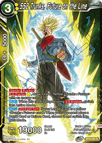 BT16-081 SS2 Trunks, Future on the Line - Foil