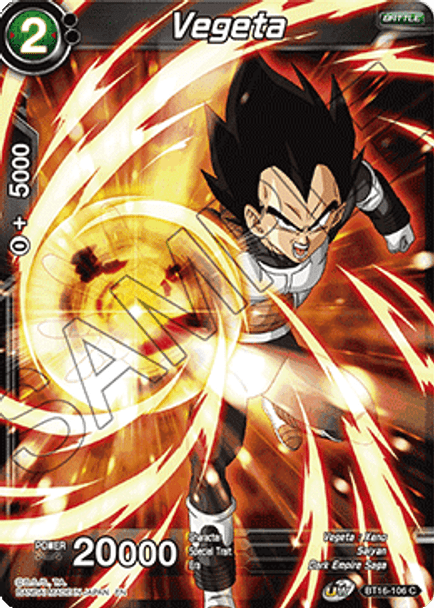 BT16-106 Vegeta (BT16-106)