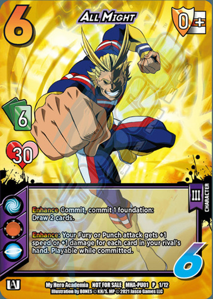 MHA-PU01 1/12 - All Might (Plus Ultra Pack)