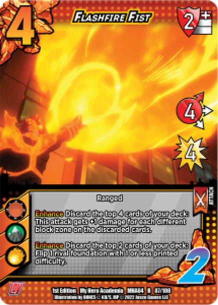 MHA_087 Flashfire Fist