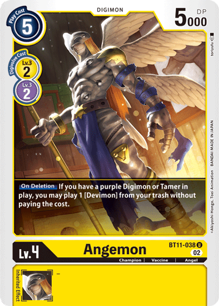 BT11-038 U Angemon - Foil