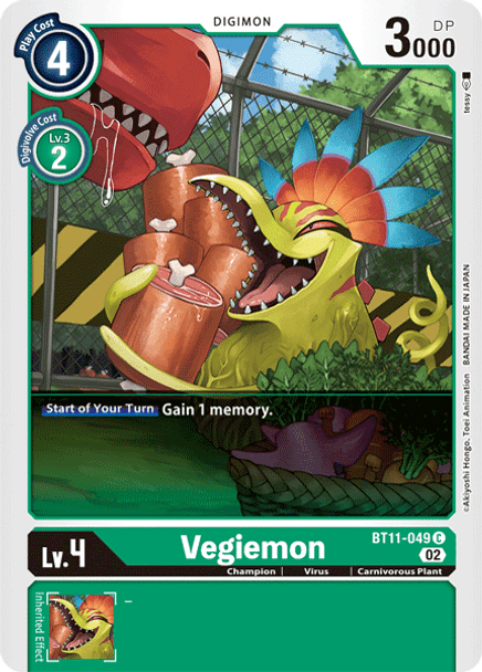 BT11-049 C Vegiemon - Playset (4)