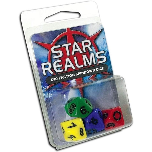 Star Realms - Pack of D10 (4) Faction Dice