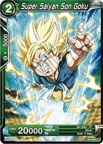 BT5-056 	Super Saiyan Son Goku