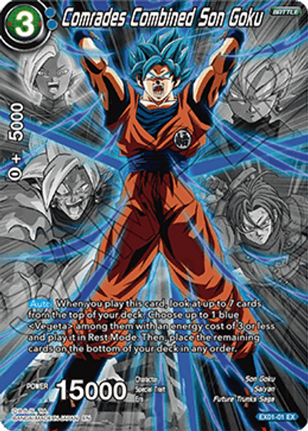 EX01-01 Comrades Combined Son Goku (Alternate)