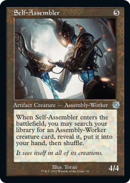 Retroframe Artifact - Self Assembler